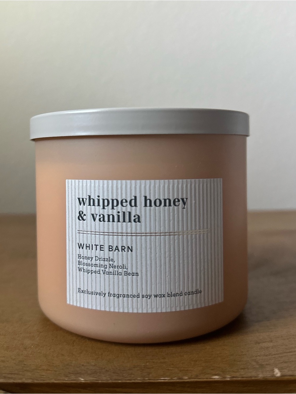 NEW bath and body works Whipped Honey & Vanilla 3 wick candle NEW